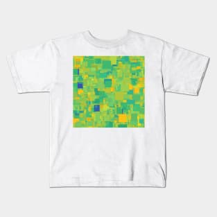 Random Shapes in a Pattern Kids T-Shirt